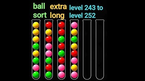 The ball sort puzzle is an effective approach to developing your critical thinking and creativity.