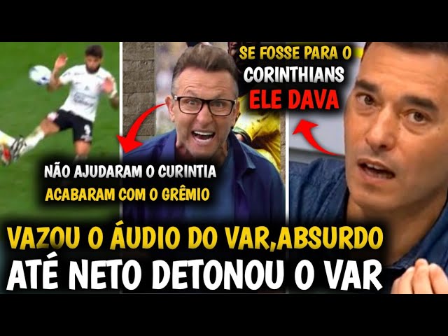 CBF divulga áudio do VAR e juiz explica por que não deu pênalti contra o  Corinthians