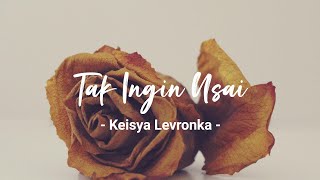 Tak Ingin Usai Lyric - Keisya Levronka Lirik Lagu Tak Ingin Usai