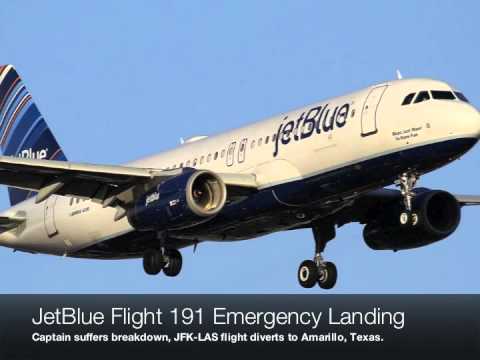 JetBlue Pilot Windshield Cracks In Mid-Air, Forcing Emergency Landing