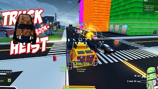 TRUCK HEIST VS OBLITERATOR❗❗ (Mad City)