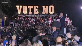 President Biden visits California in support of Governor Newsom ahead of recall election