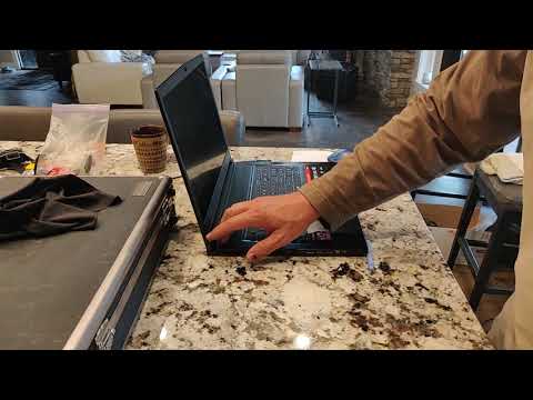 MSI GS73VR Hinge Repair