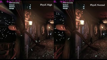 Batman Arkham City PhysX High vs Normal