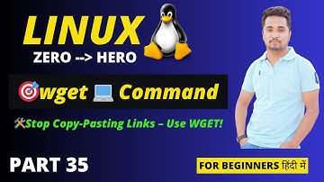 🚀 Master Linux wget Command | Advance Linux Commands (Hindi)