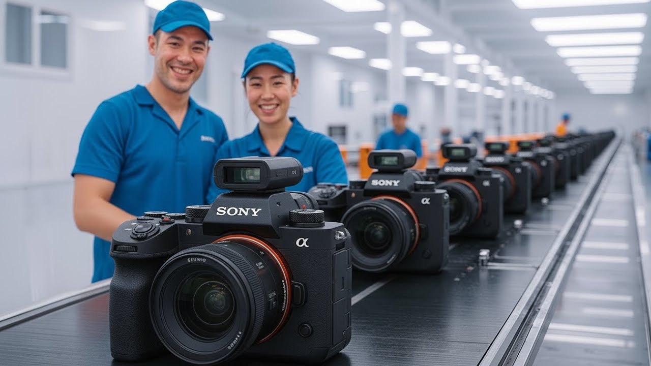 Inside the Sony Factory – From Silicon Wafer to $3,000 Alpha 1 Camera! (Full Process)
