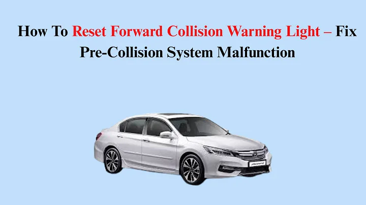 How To Reset Forward Collision Warning Light – Fix Pre-Collision System Malfunction