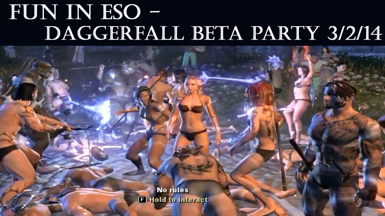ESO Daggerfall Beta Party 3/2/14