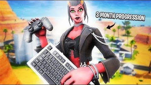 3 MONTH Fortnite Keyboard and Mouse Progression (TIPS) | Chxsy #0ping #kbmprogression #season2 #kbm