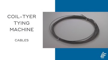 Bundling Cables with Felins Pak-Tyer Coil Tying Machine