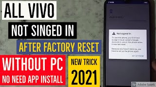 Vivo Mobile Ka FRP Kaise Bypass Kare | Vivo FRP Bypass Android 11 | Vivo Y91i FRP Bypass Without PC