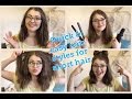 Quick &amp; Easy Hair Styles For Short Hair