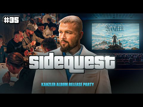 LAST SIDEQUEST #35 - DINNER WITH THE ALPHAS + ALBUM RELEASE PARTY IN THE CINEMA