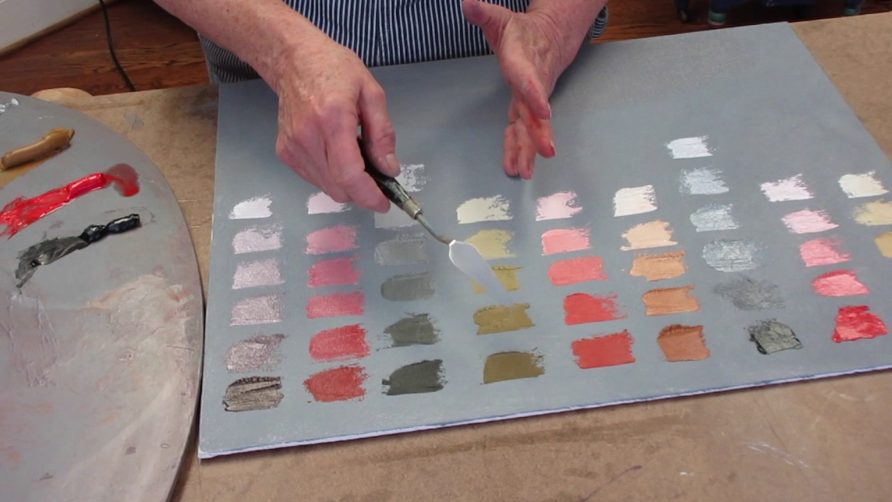 Zorn Palette Color Chart