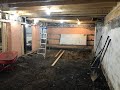 Digging out basement & underpinning foundation, from start-to-finish