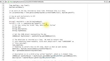 JSON Parsing - Developing Android Apps
