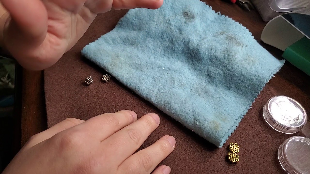 Polishing a Tarnished Piece of Jewelry YouTube