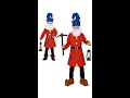 1063  gnome coat belt hat with beard