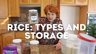 Rice: Types and Storage