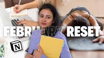 February End-of-the-Month Reset | Planning, Goals, Finances, and More!