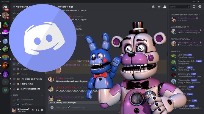 JOIN THE DISCORD! #deezshadownuts #discord #fnaf #sus #toychica #🤨 @e