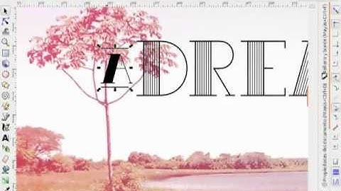 A Dream | Proceso Inkscape / GIMP