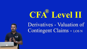 2017: CFA Level 2: Derivatives - Valuation of Contingent Claims - LOS N