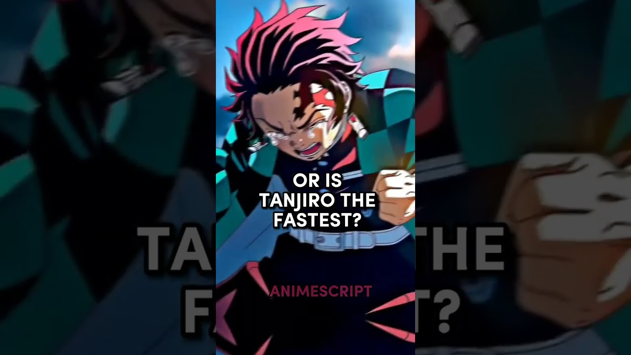 Who is the Fastest Demon Slayer Character? 😏 - YouTube