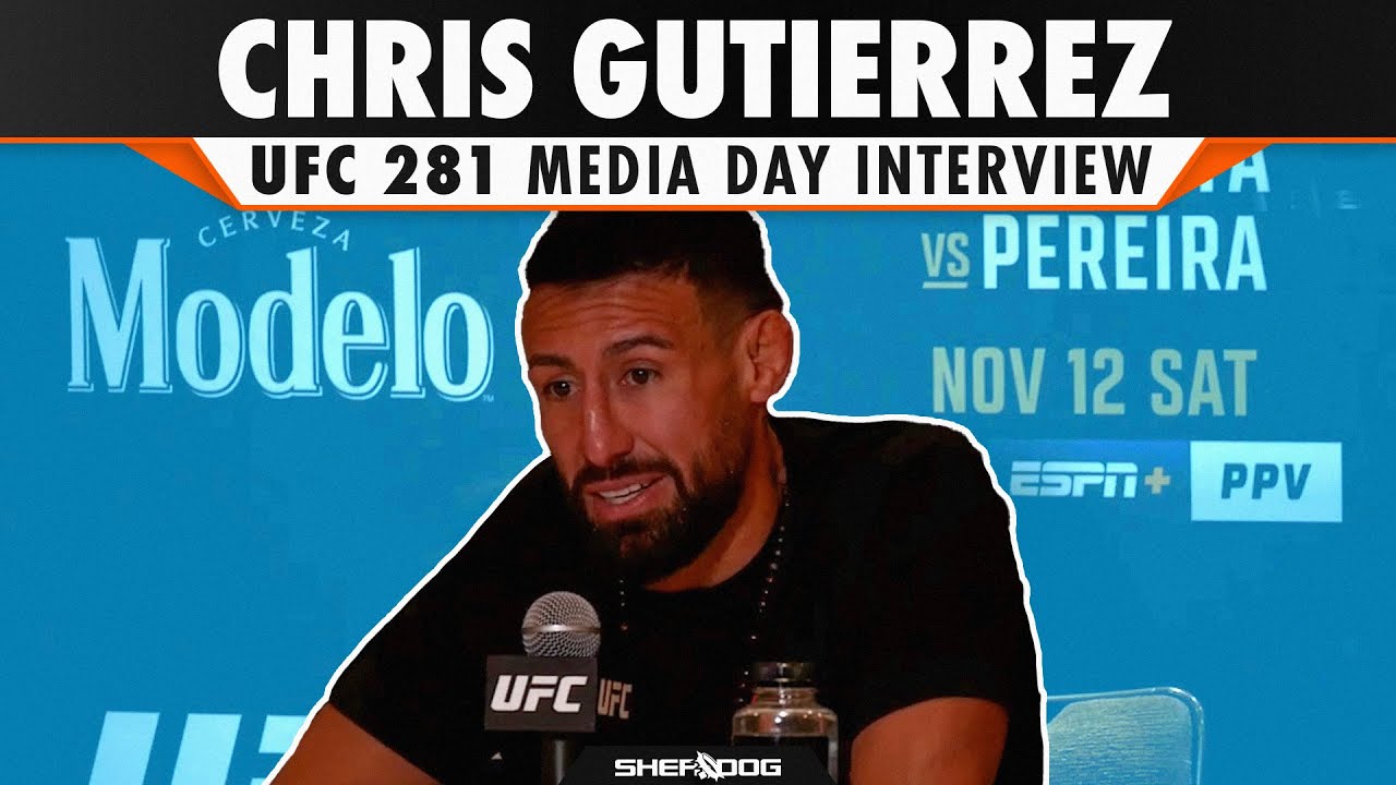UFC 281 Chris Gutierrez I Dont Care if I Get Booed/
