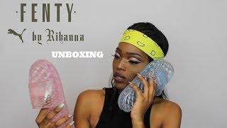 Rihanna X Puma Jelly Slides Unboxing 