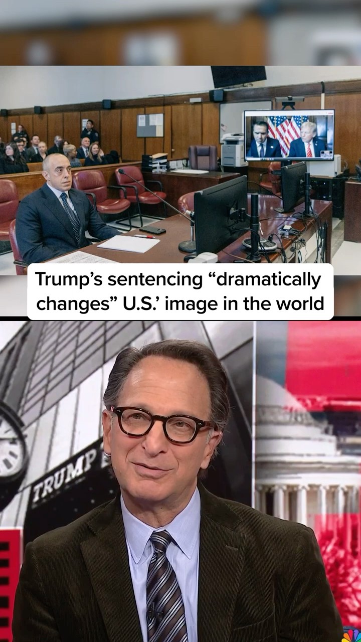 Trump's sentencing 'dramatically changes' U.S.' image in the world