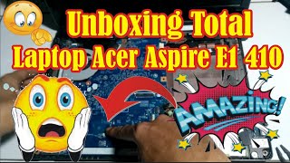  Unboxing Total Laptop Acer Aspire E1 410 || Content of 18 Languages #TutorialLaptopComputer