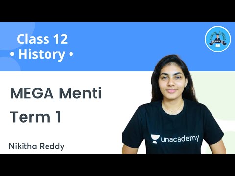 MEGA Menti | Term 1 | History | Class 12 | Scholars | Nikitha Reddy