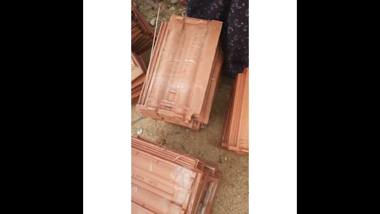 TRADITIONAL KERALA STYLE ROOF TILE LAYING.. FROM ROOFING SOLUTION.