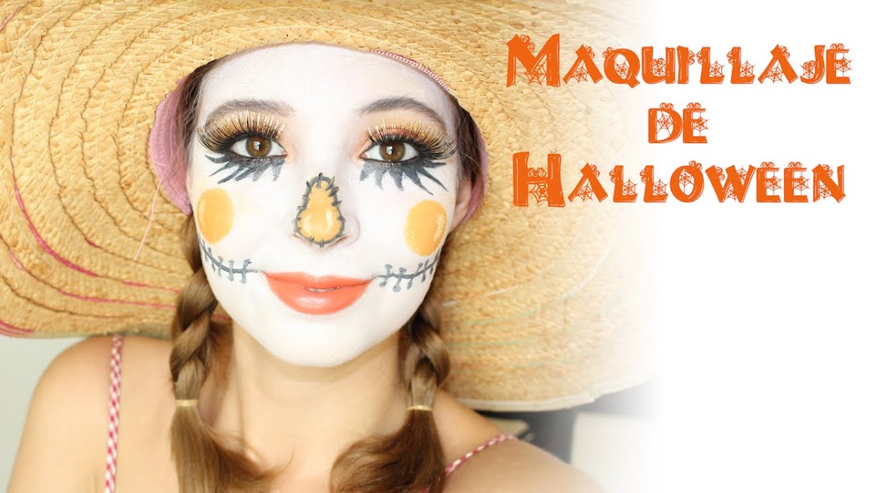 Maquillaje de Halloween: Espantapájaros - YouTube