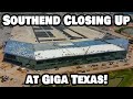 SOUTHEND CLOSING UP AT GIGA TEXAS! - Tesla Gigafactory Austin 4K  Day 5/19/24 - Tesla Terafactory TX