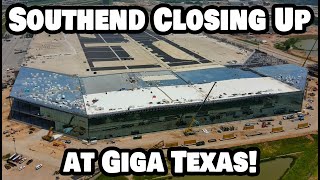 SOUTHEND CLOSING UP AT GIGA TEXAS!  Tesla Gigafactory Austin 4K  Day 5/19/24  Tesla Terafactory TX