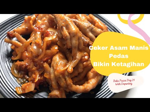 Ceker Asam Manis Pedas