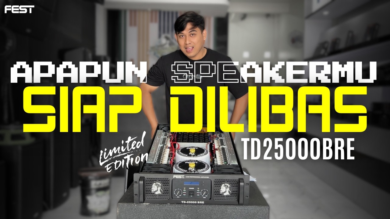 REVIEW POWER SPESIAL BRE SERIES🔥POWER BALAP FEST TD-25000BRE,  WATT BESAR SIAP MELIBAS SPEAKERMU😁😍