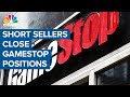 Short sellers close GameStop positions with huge losses
