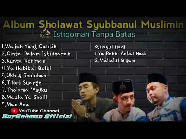 SYUBBANUL MUSLIMIN FULL ALBUM TERBARU 2020 class=