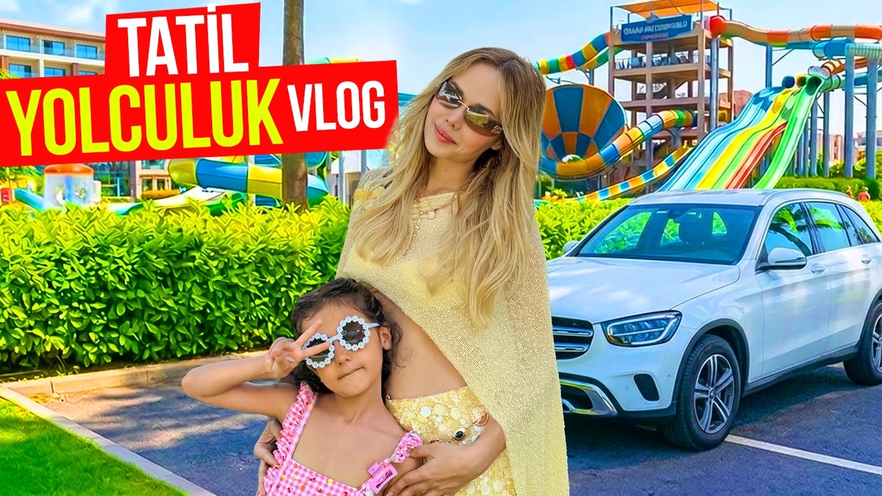 TATİLE YOLCULUK VLOG ! OTEL TURU !? | Gamze Karta Öykü Karta