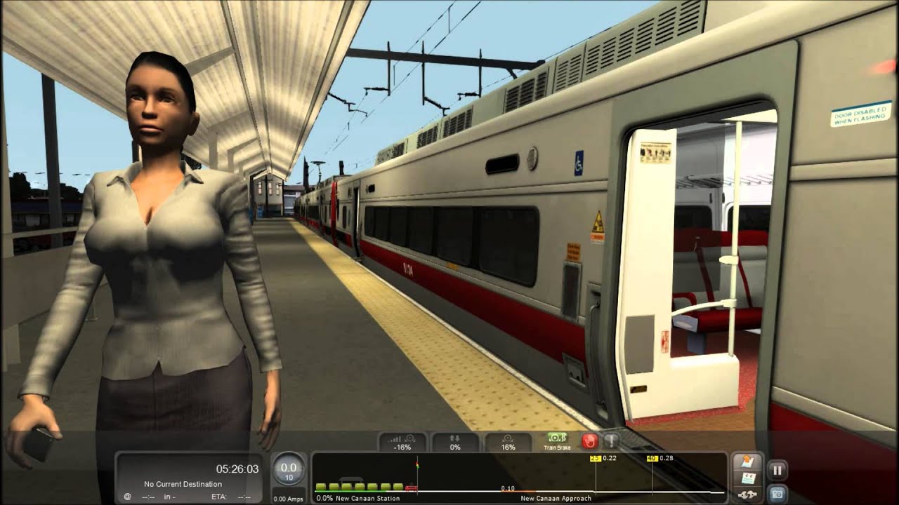 TS2016 HD: Metro-North Kawasaki M8 EMU Cab Ride on New Haven Line
