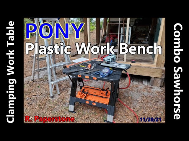 Workmate 425 vs Worx Pegasus Workbenches 