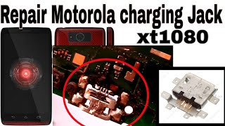 How To Repair Motorola xt1080 Ultra max Charging Jack pin | By Babar Ali