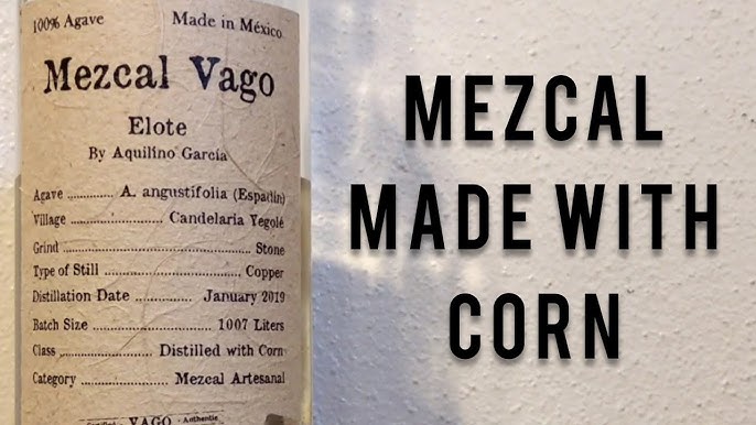 Mezcal Vago Elote by Hijos de Aquilino Garcia Lopez