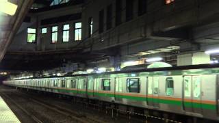 【JR】E233系3000番台L05+D04 小山発車