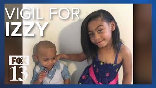 Vigil held for 1-year anniversary of Utah girl's tragic death
