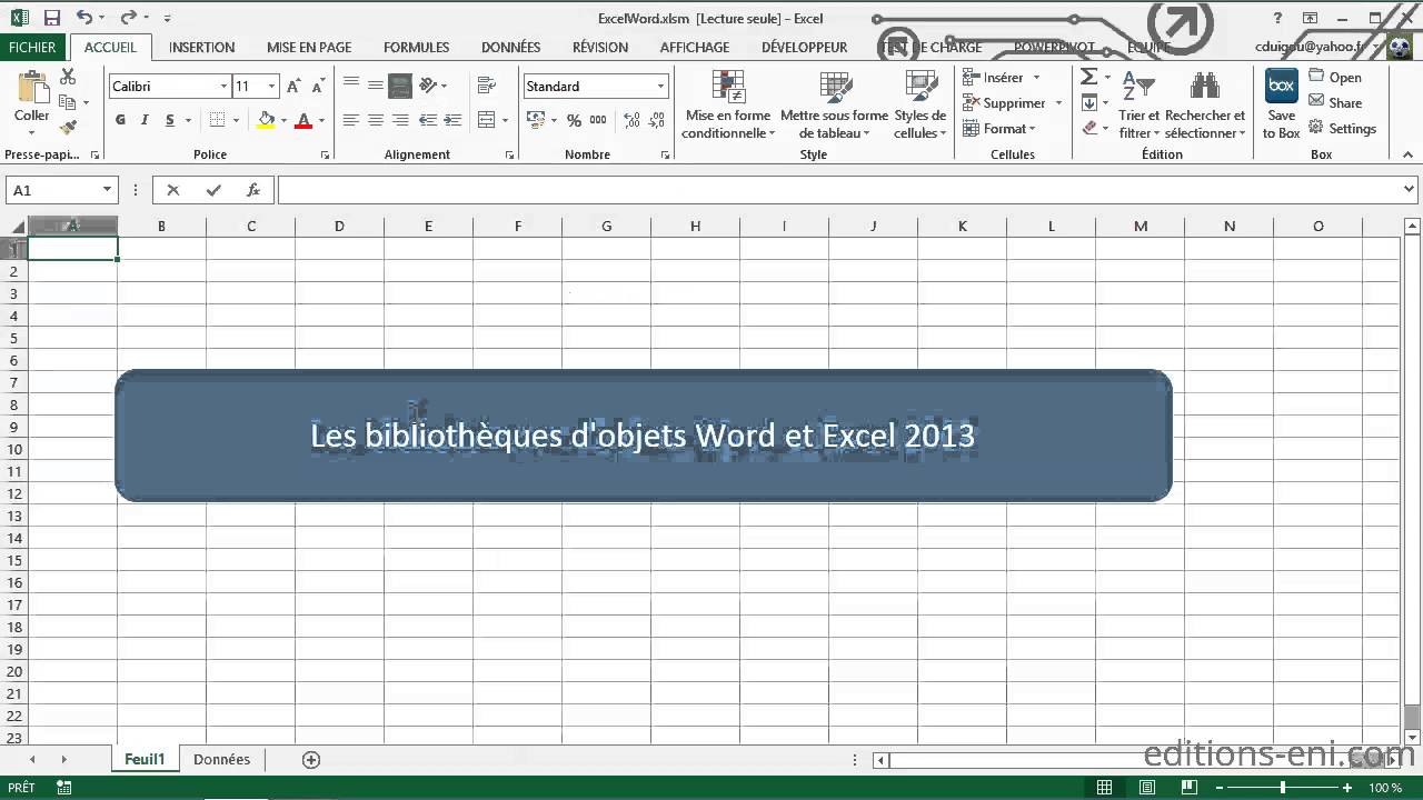 Developpez En Vba La Collaboration Entre Word Et Excel 2013