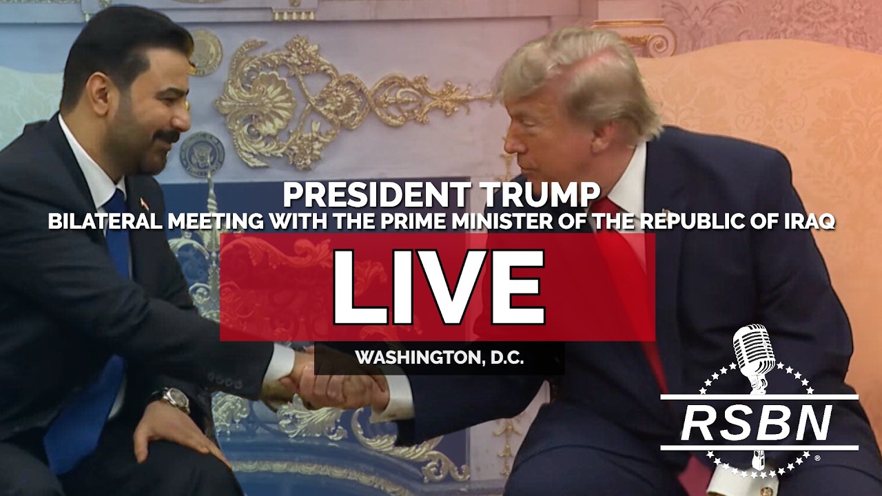 REPLAY: POTUS Holds a Bilateral Meeting With The Prime Minister Of The Republic Of Iraq - 7/14/26